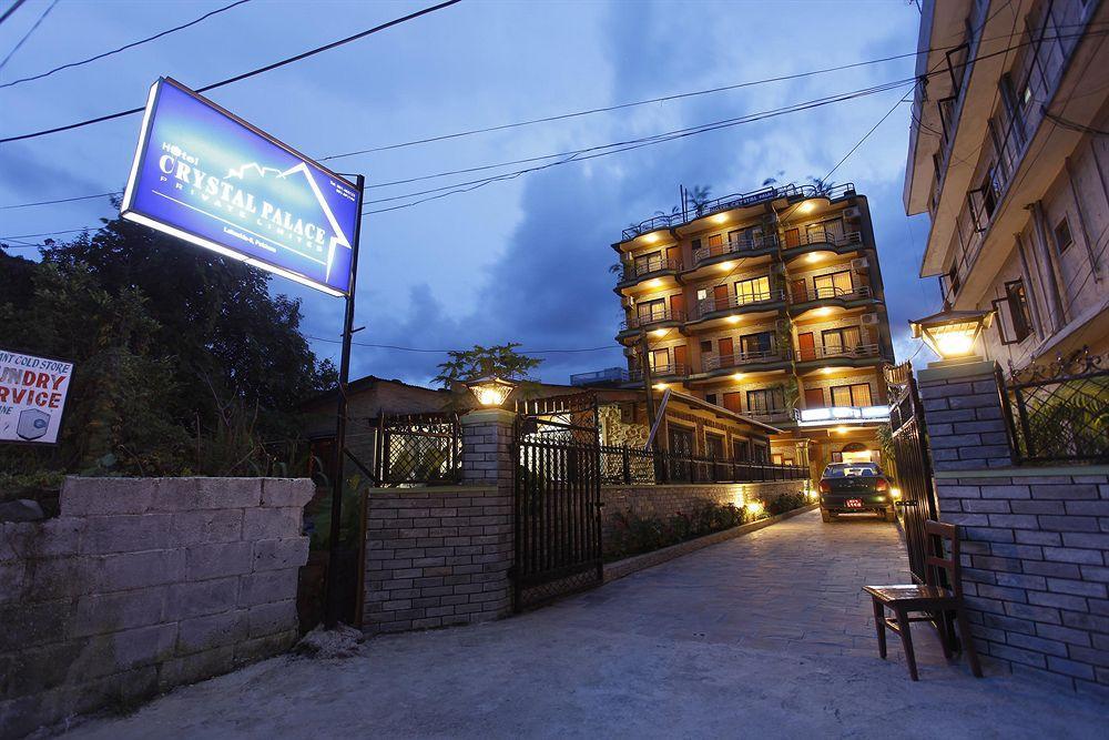 Hotel Crystal Palace Pokhara Exteriör bild