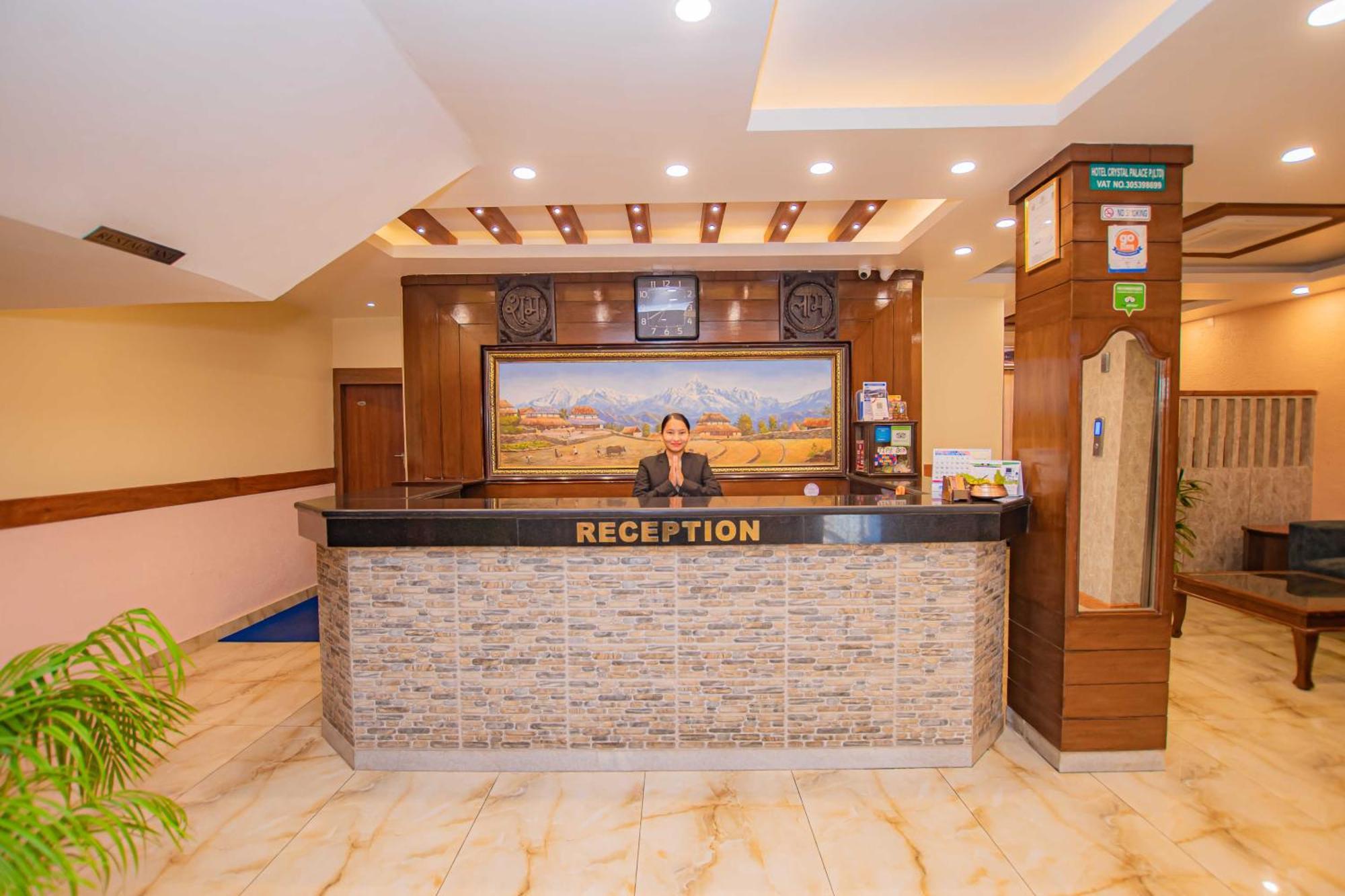 Hotel Crystal Palace Pokhara Exteriör bild